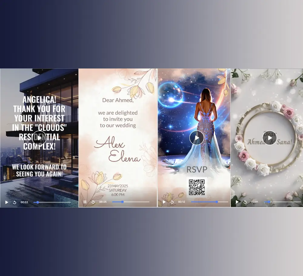 Personalized Video Invitations