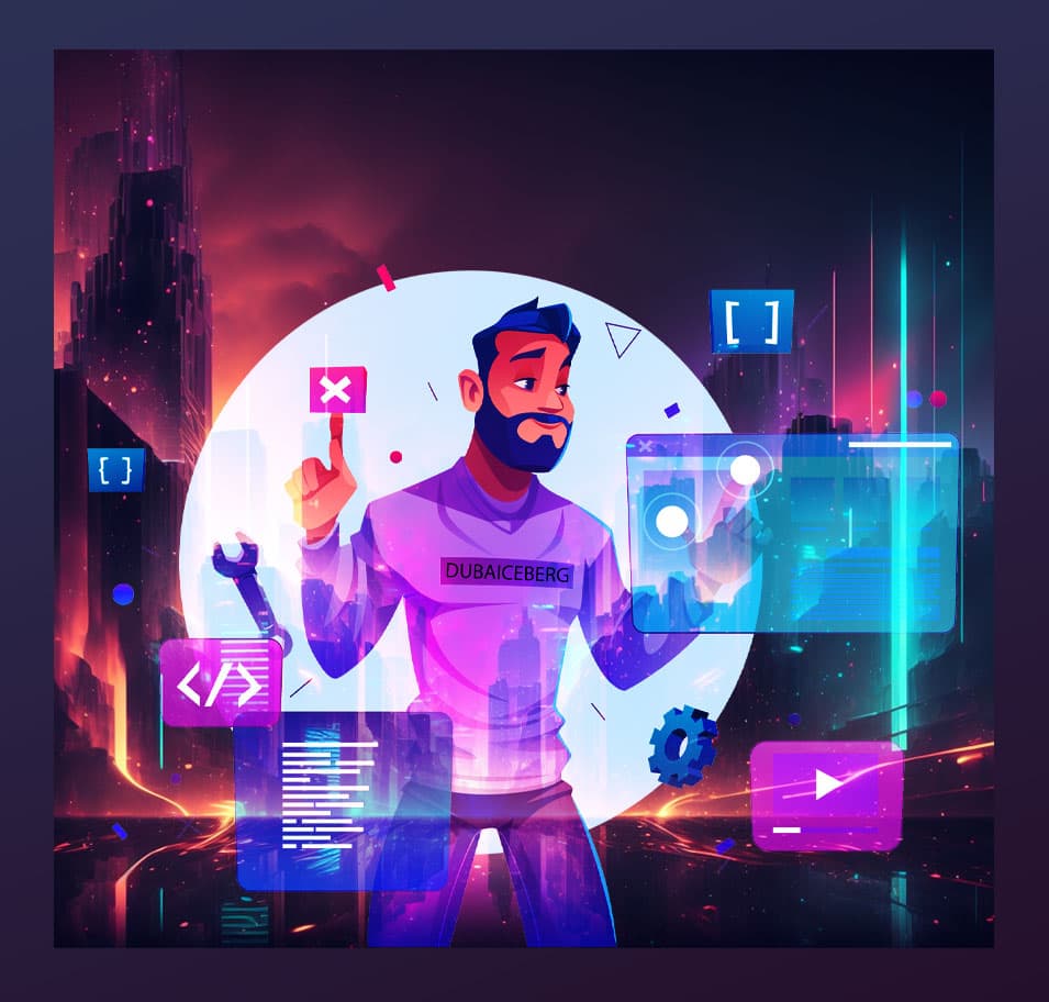 Dubaiceberg digital production